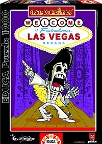 1000 Las Vegas Elvis Presley Calaveritas