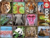 1000 Collage de Animales Salvajes