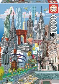 1000 Citypuzzle Nueva York