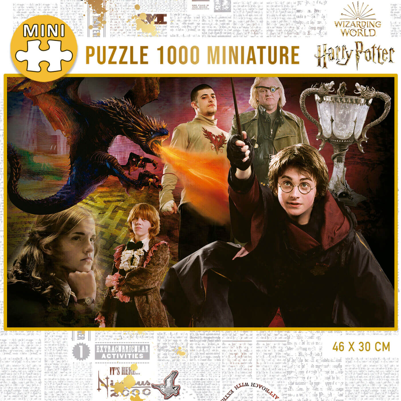 1000 Harry Potter y el Caliz de Fuego Miniature ( Educa 19491 ) imagen a