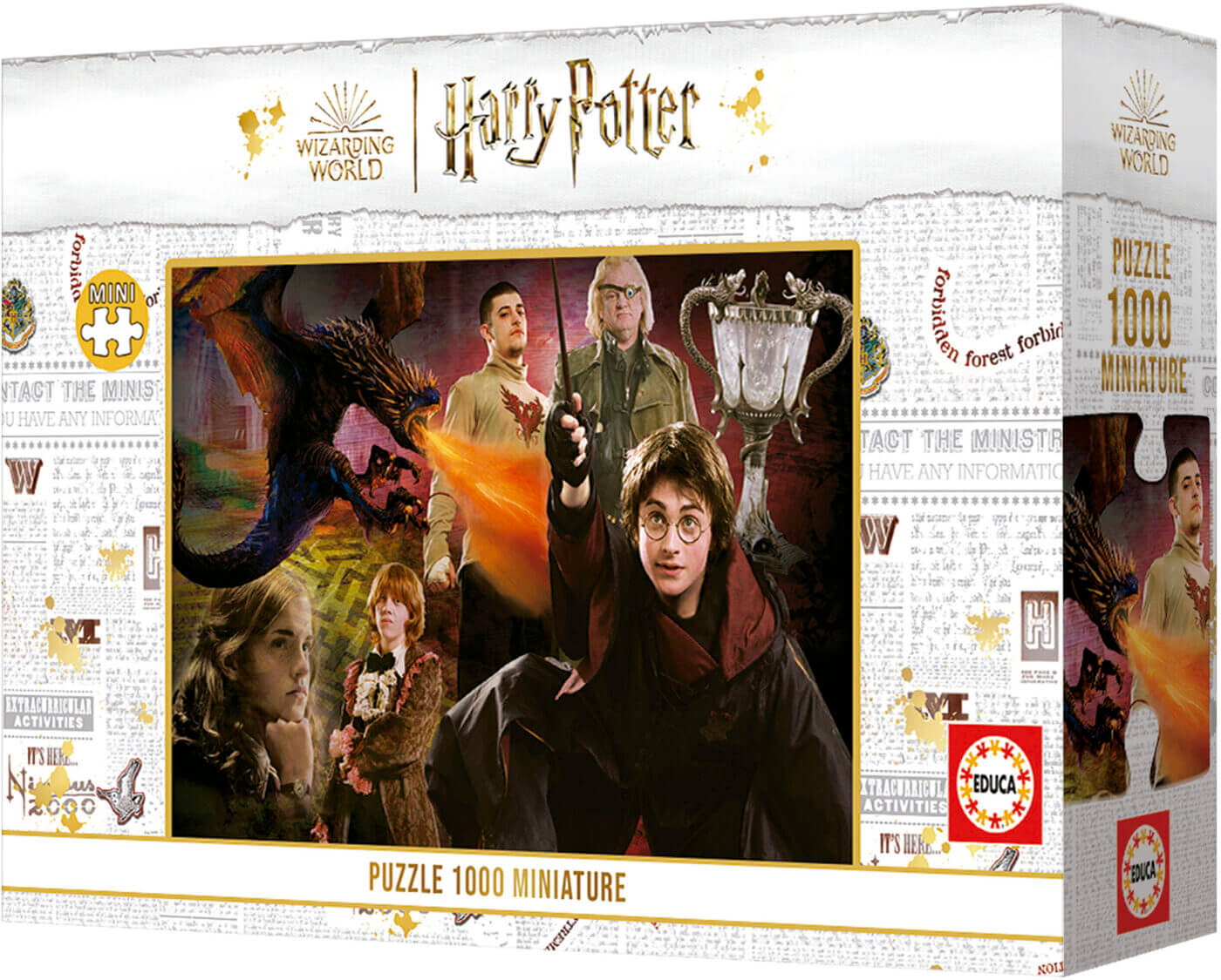 1000 Harry Potter y el Caliz de Fuego Miniature ( Educa 19491 ) imagen b