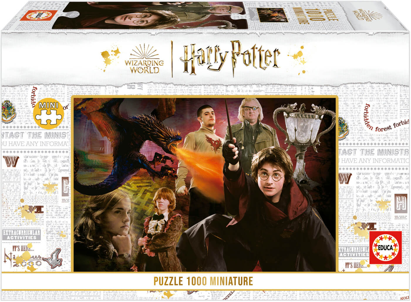 1000 Harry Potter y el Caliz de Fuego Miniature ( Educa 19491 ) imagen d