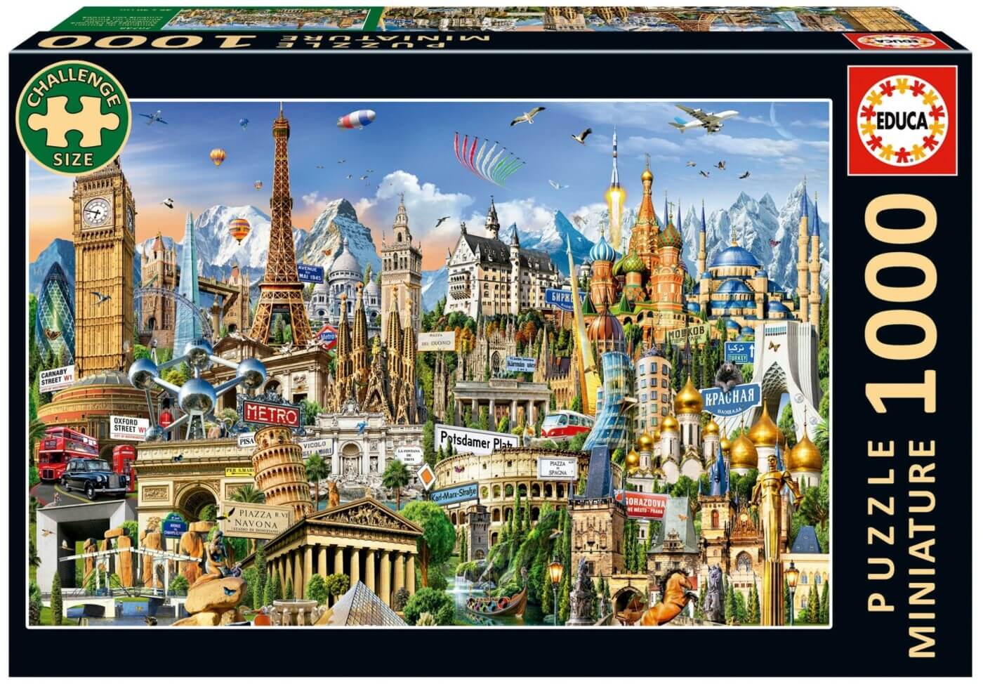 1000 Miniature Simbolos de Europa ( Educa 20248 ) imagen d