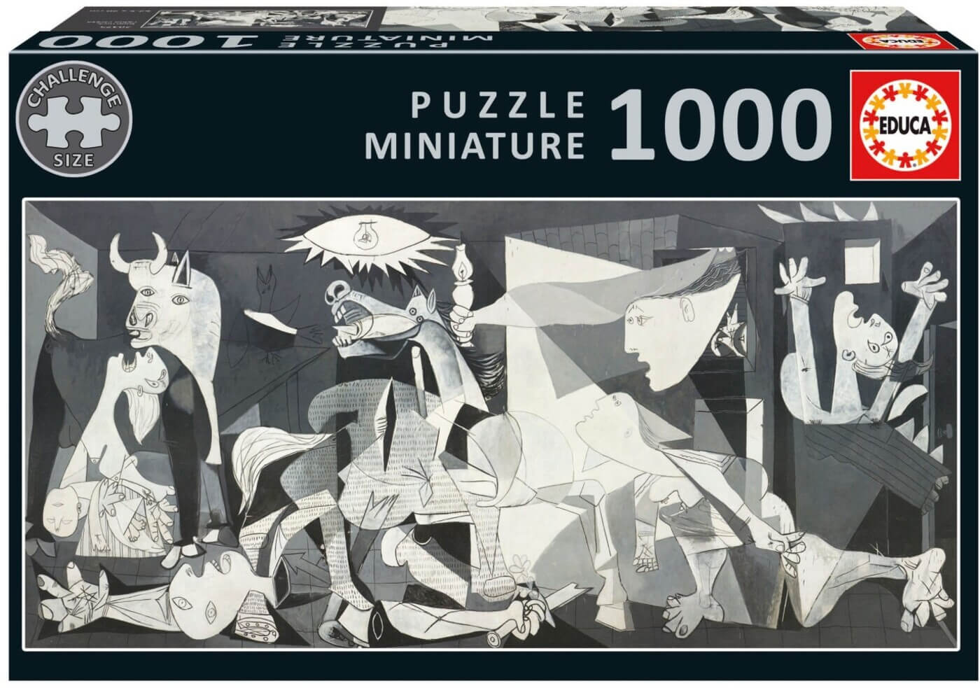 1000 Miniature Guernica de Pablo Piccaso ( Educa 20375 ) imagen d