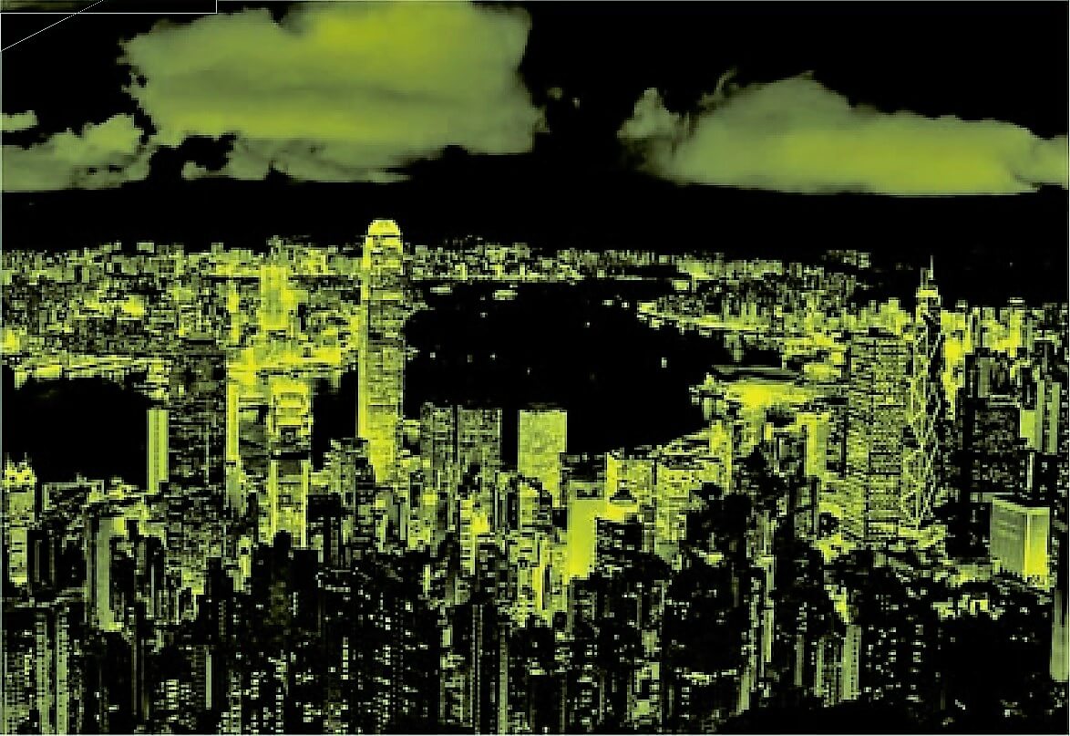 1000 Neon Hong Kong Skyline ( Educa 18462 ) imagen b