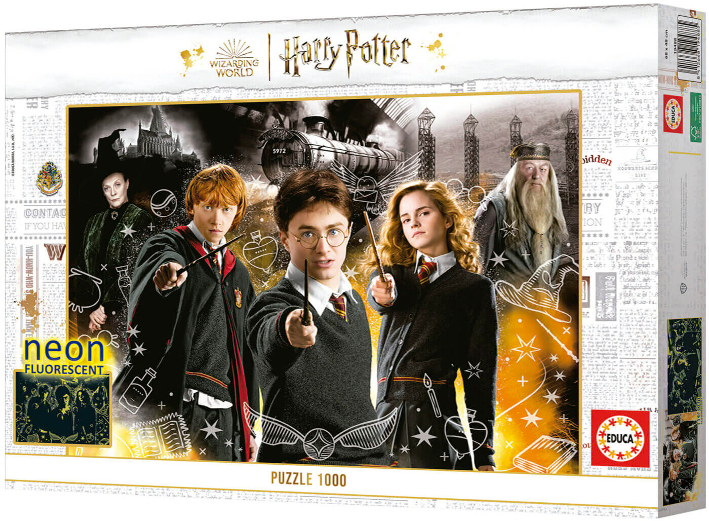 1000 Harry Potter y La Orden del Fenix Neon ( Educa 19488 ) imagen d