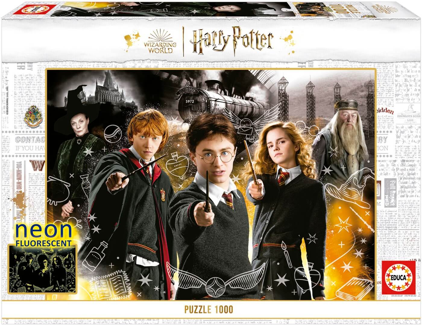 1000 Harry Potter y La Orden del Fenix Neon ( Educa 19488 ) imagen e