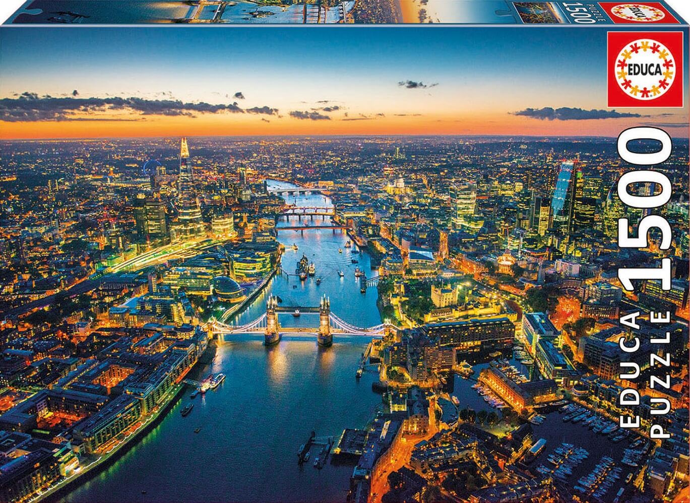 1500 Londres desde el aire