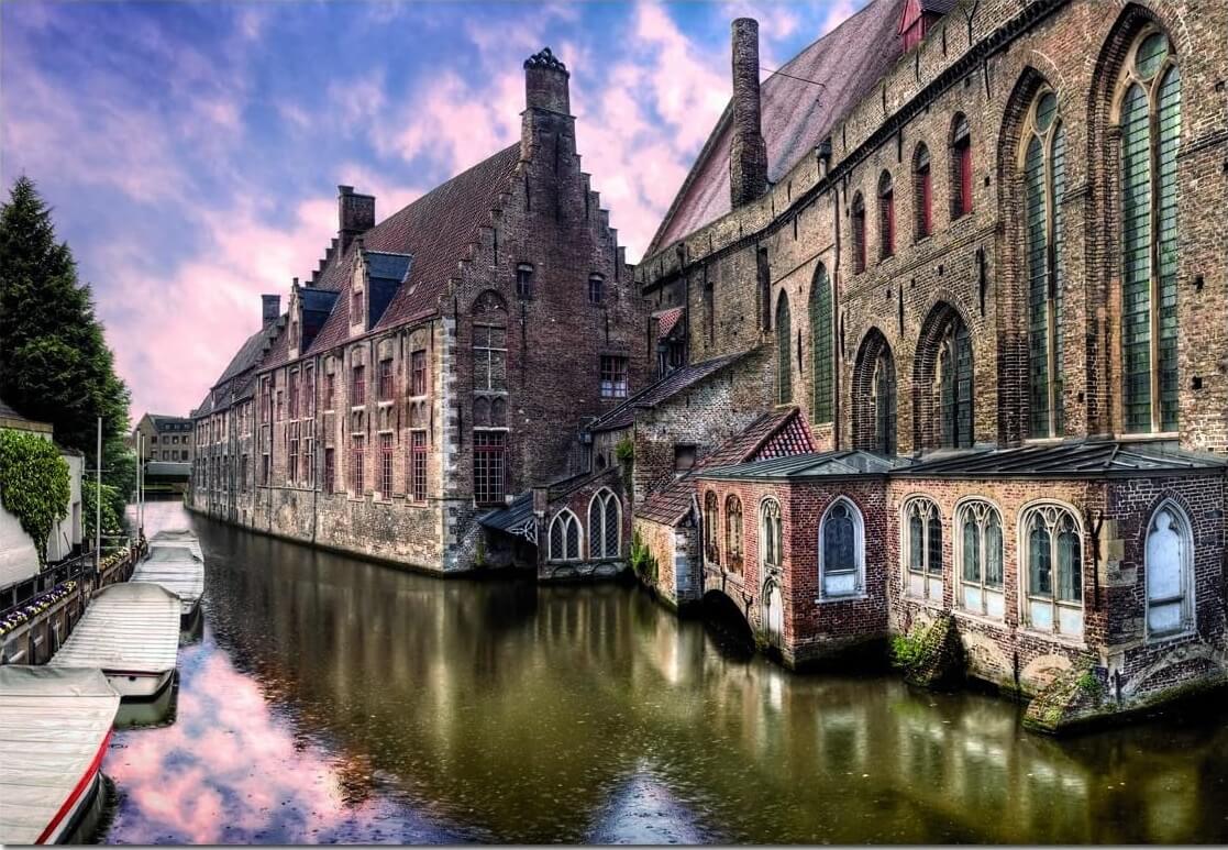 1500 Brujas, Bélgica (HDR) ( Educa 14848 ) imagen a