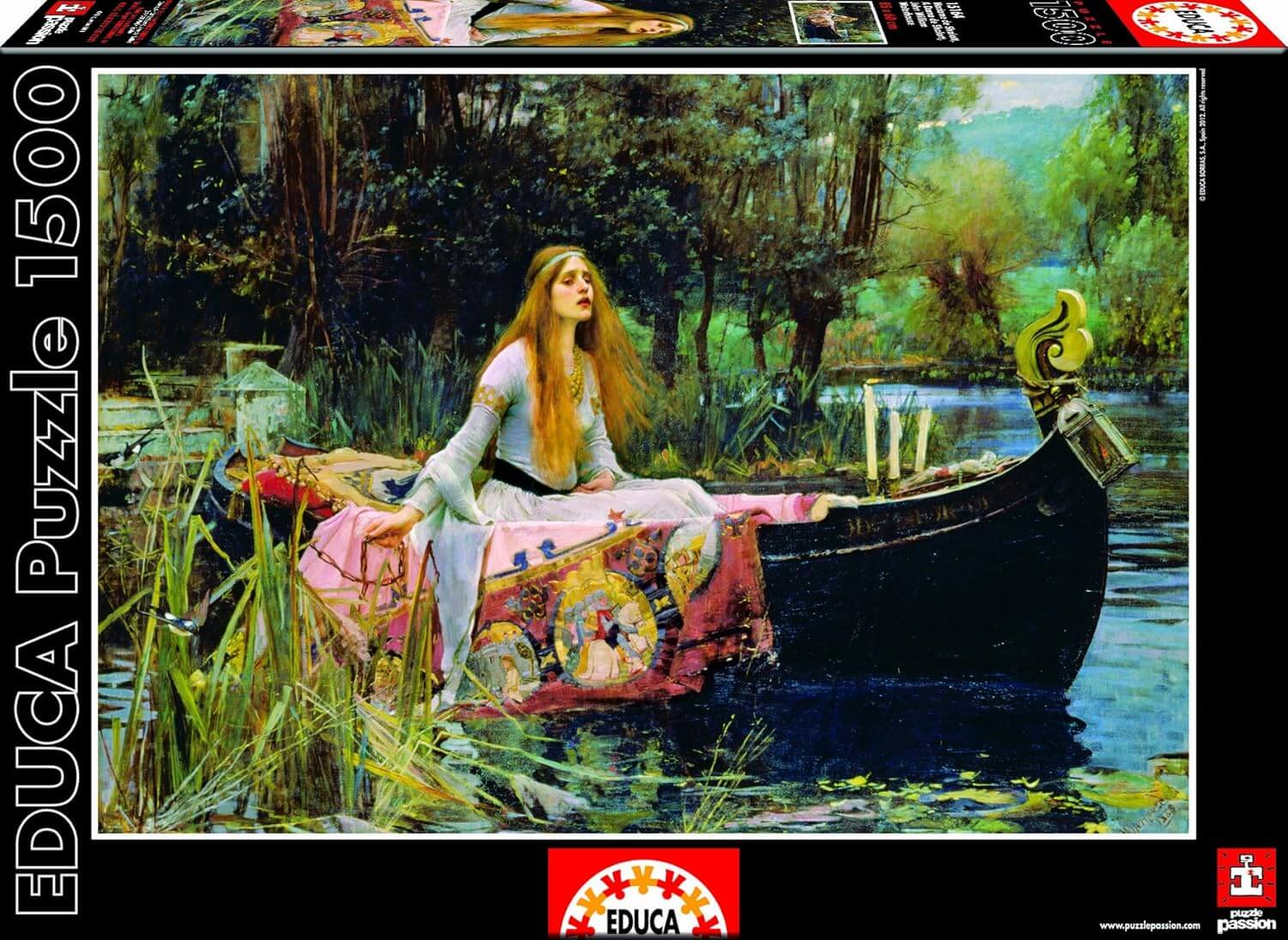 1500 The Lady of Shalott ( Educa 15164 ) imagen b