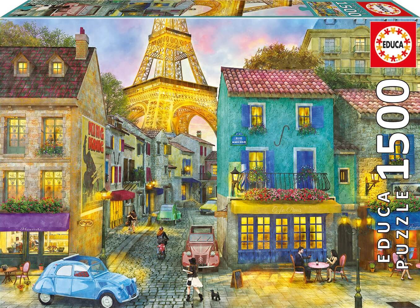 Carpeta Portapuzzles 1500 - J de juegos - Puzzle viaje