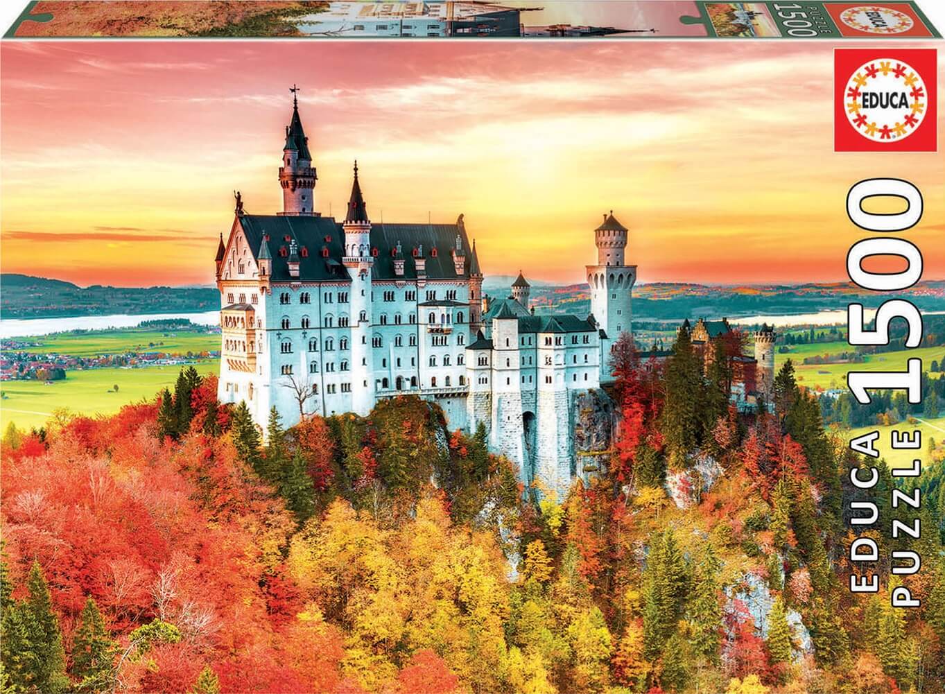 1500 Otoño en Neuschwanstein