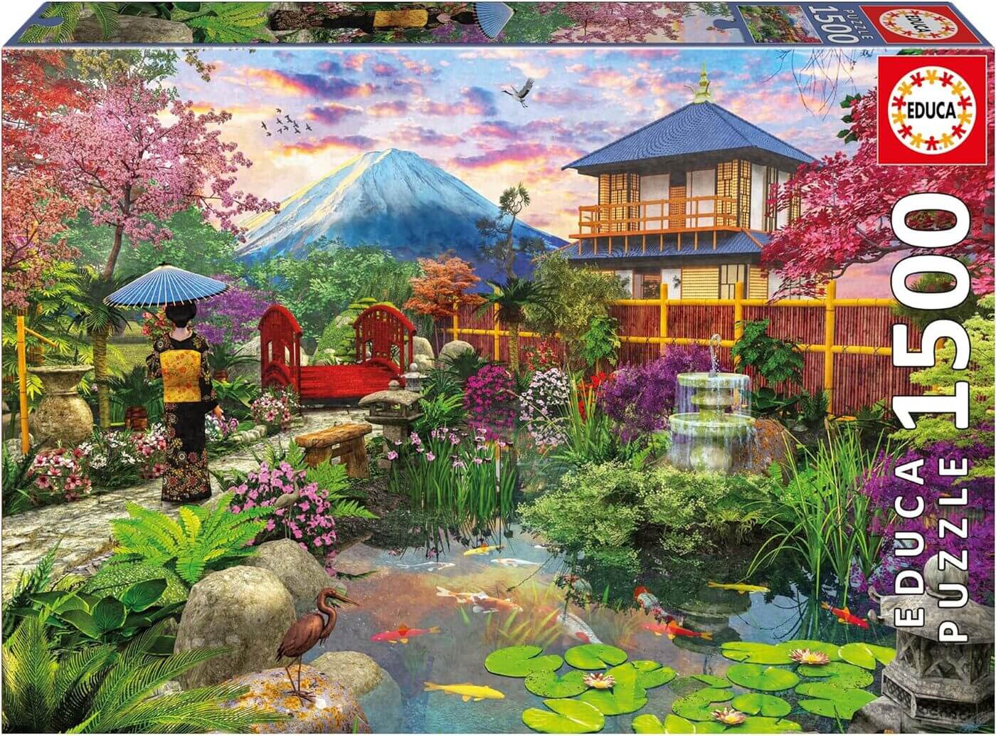 1500 Jardin Japones ( Educa 19937 ) imagen b