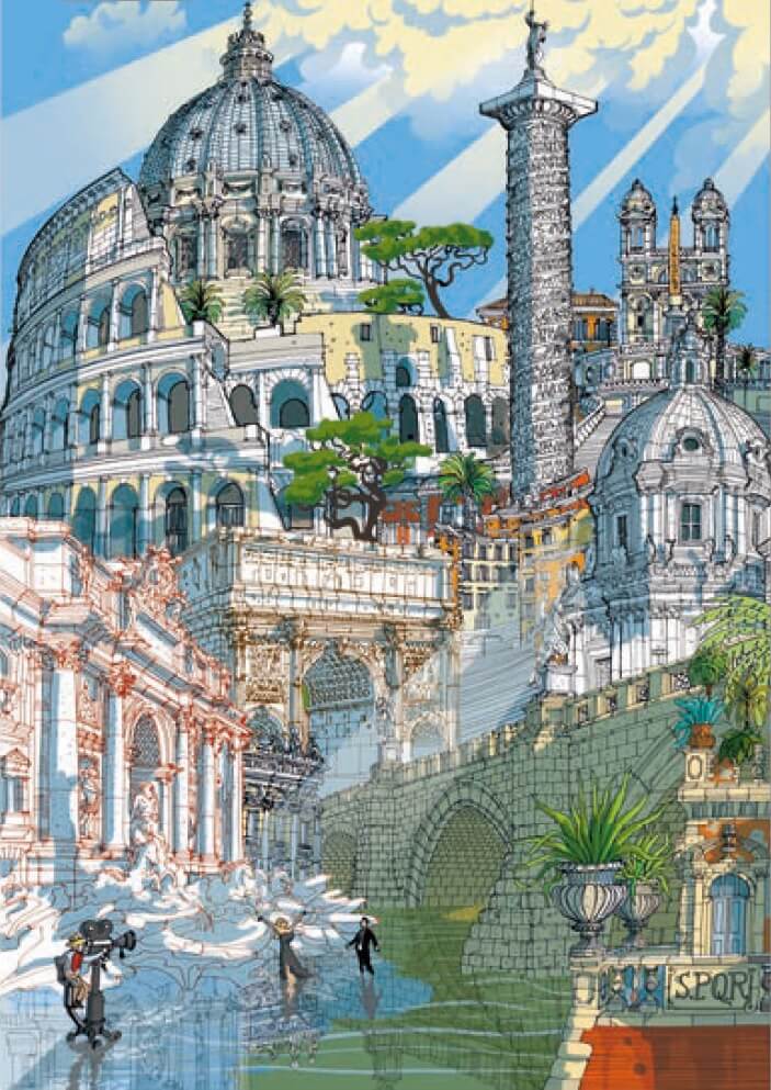 200 CityPuzzle Roma