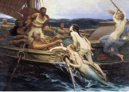 2000 Ulysses and The Sirens, Herbert Draper