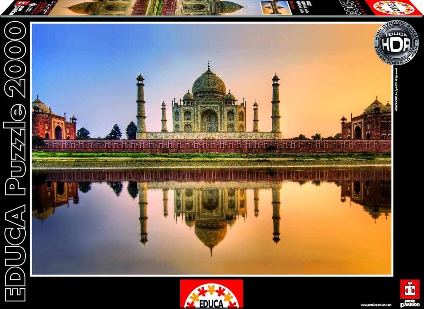 2000 Taj Mahal (HDR) ( Educa 14821 ) imagen b
