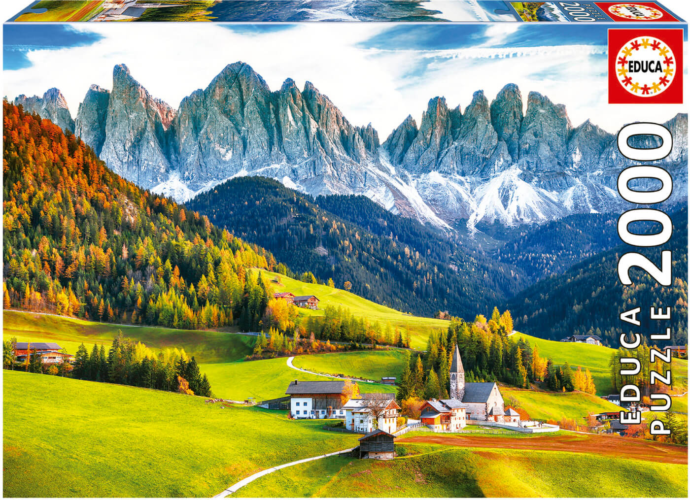 2000 Otoño en Dolomitas ( Educa 19566 ) imagen c