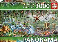 3000 Vida Salvaje Fragmento Panorama
