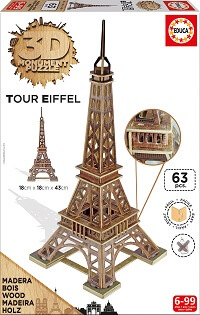 3D MONUMENT Torre Eiffel