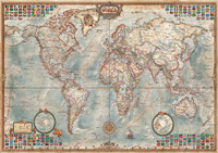 4000 El Mundo. Mapa político