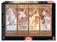 4000 Invierno, Primavera, Verano, Otoño, Alphonse Mucha