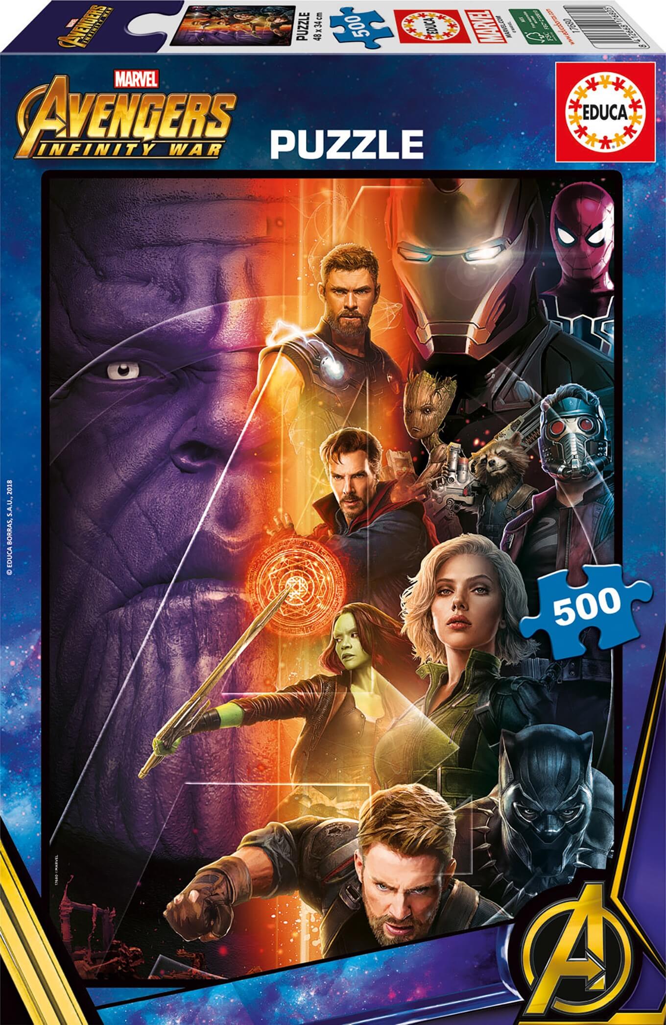 500 Avengers Infinity War