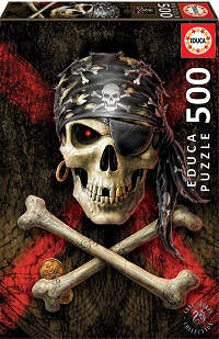 500 Calavera pirata
