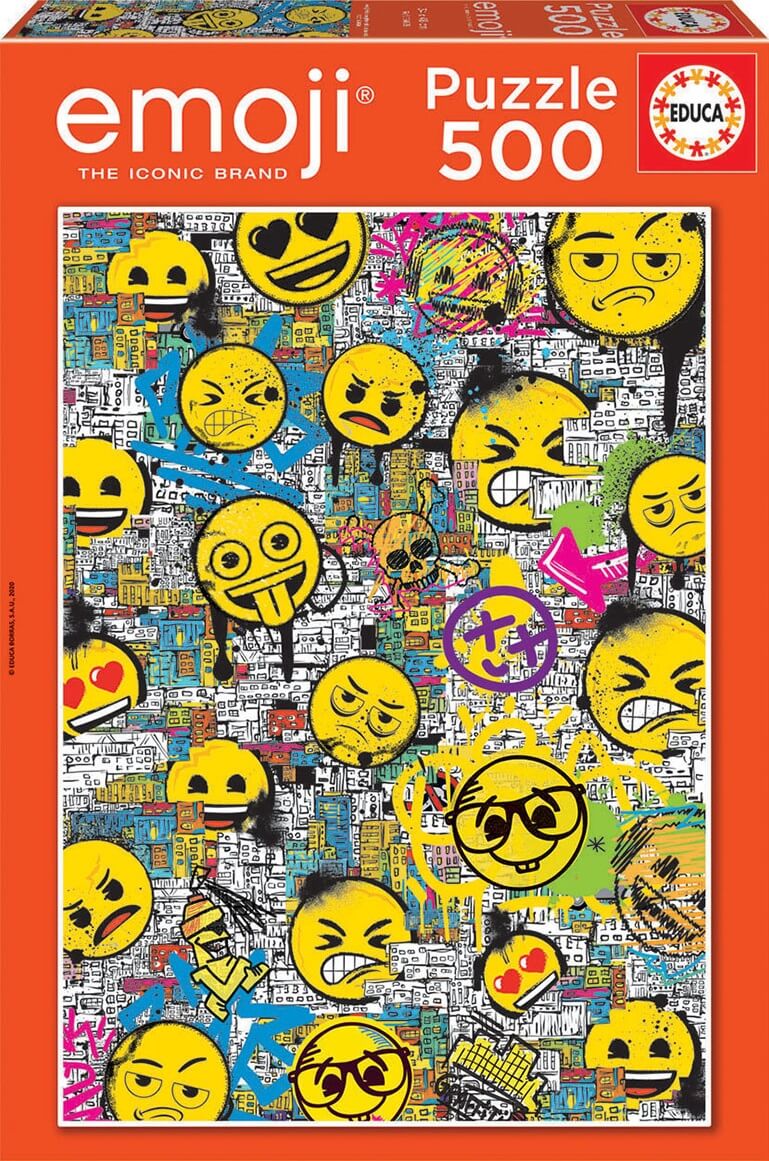 500 Emoji Graffiti
