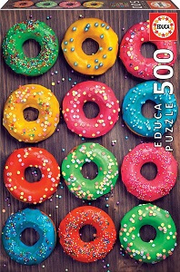 500 Donuts de Colores