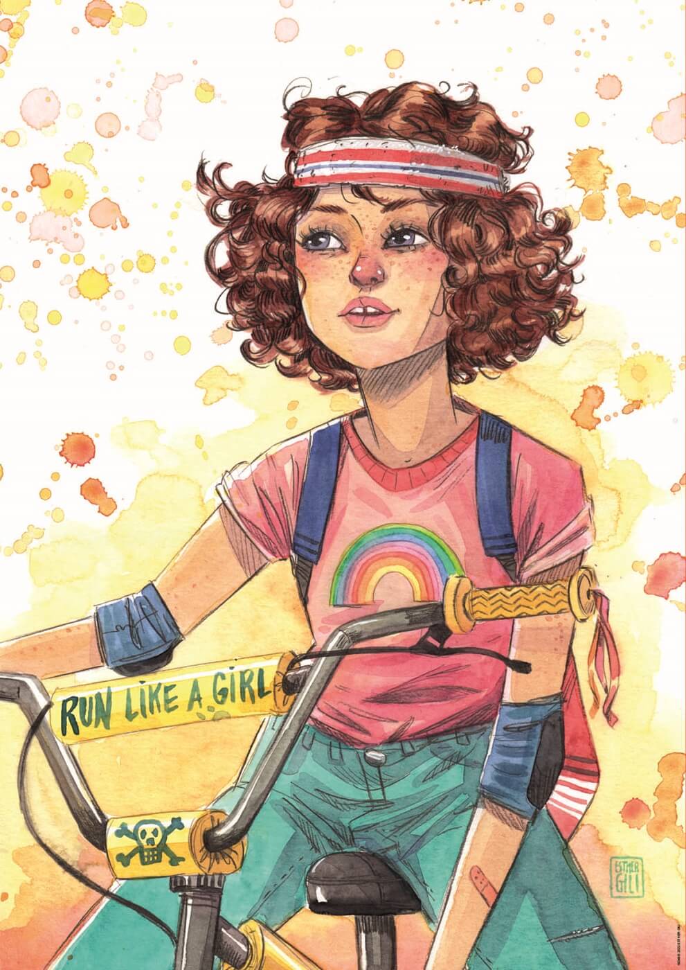 500 Run Like a Girl, Esther Gili ( Educa 19249 ) imagen a