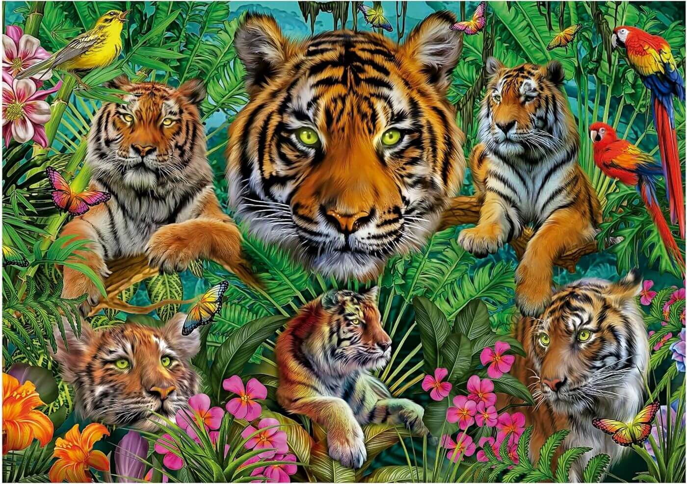 500 Jungla de Tigres ( Educa 19902 ) imagen a