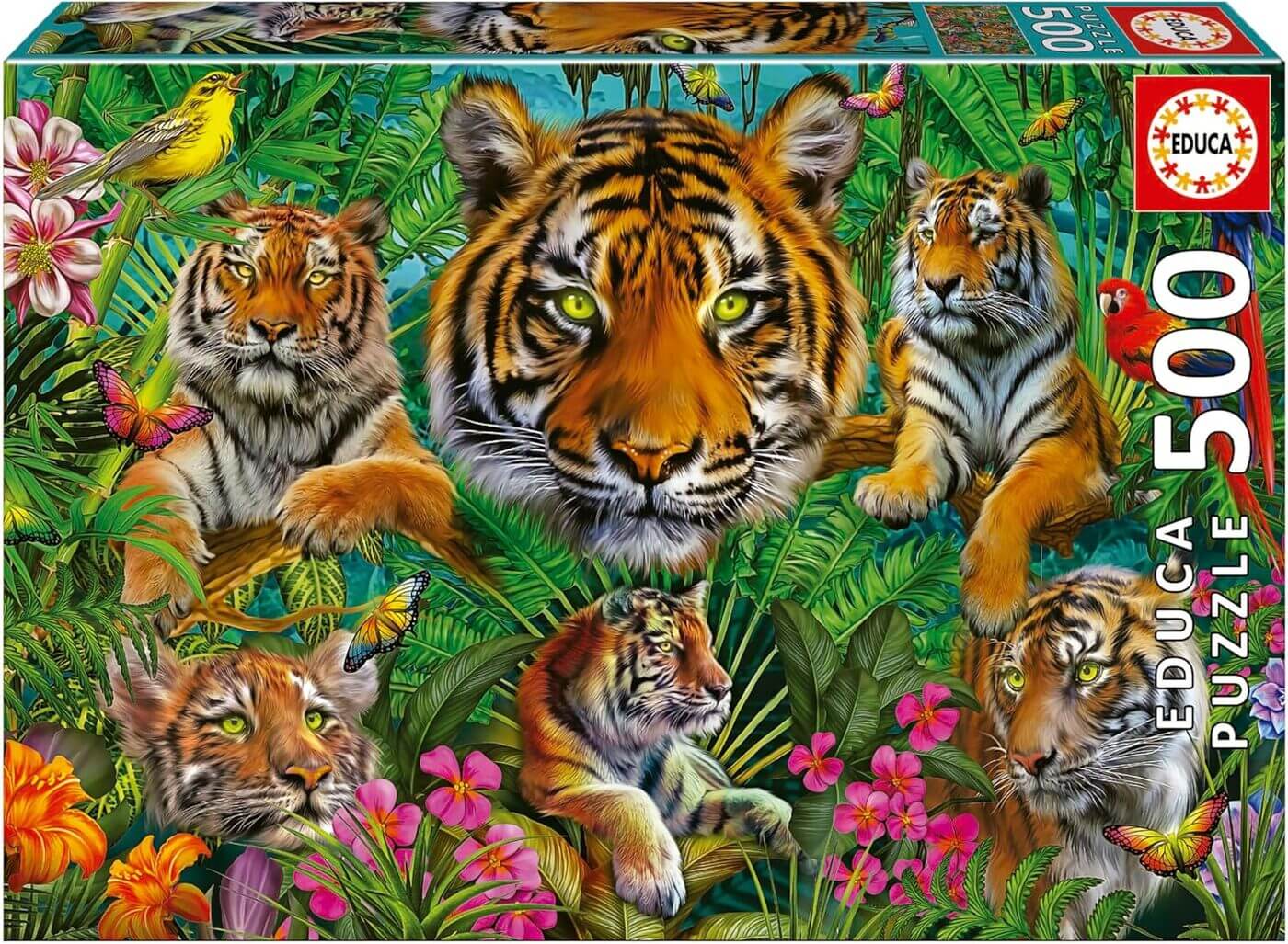 500 Jungla de Tigres ( Educa 19902 ) imagen b