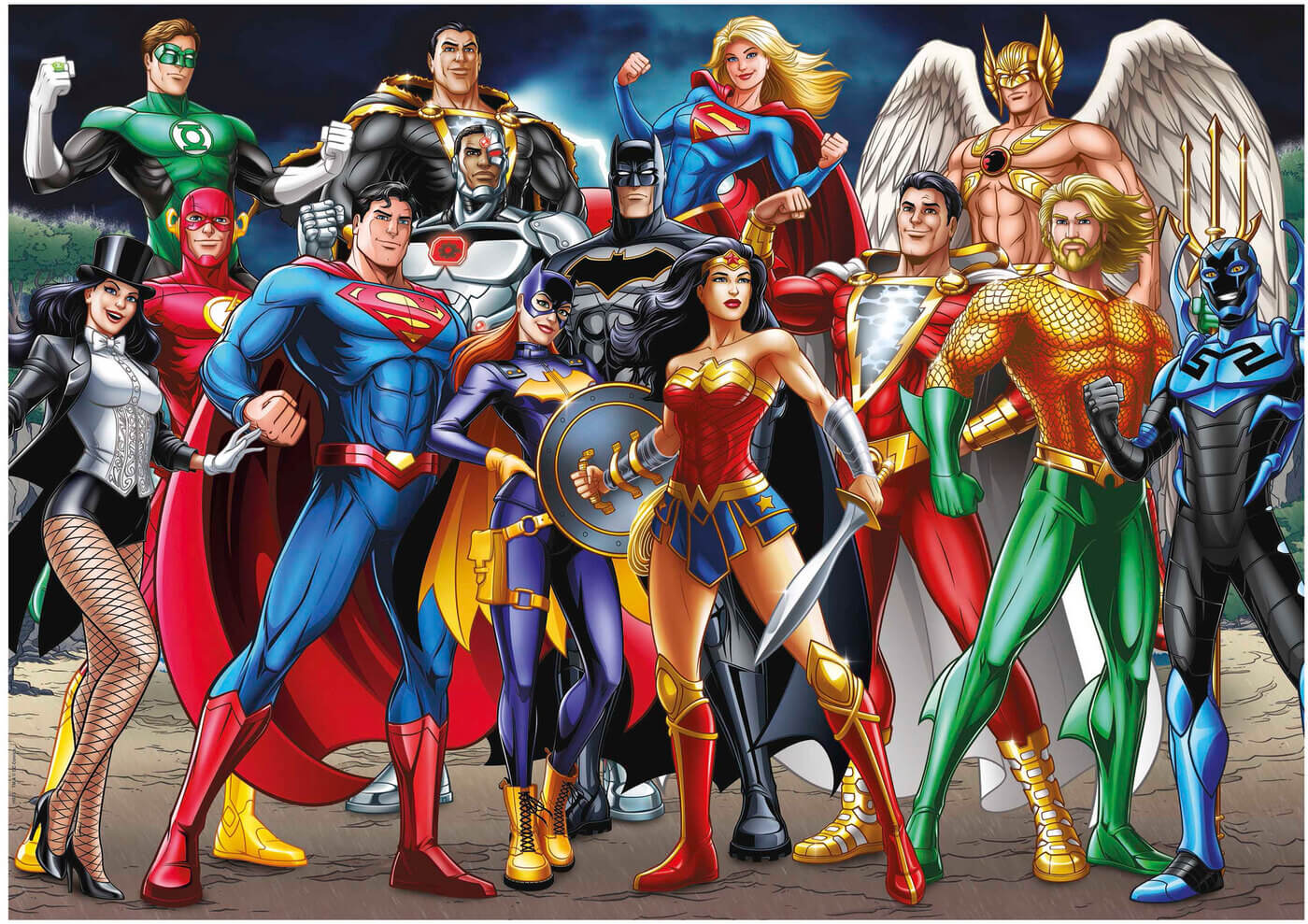 500 Justice League DC Comics ( Educa 19913 ) imagen b