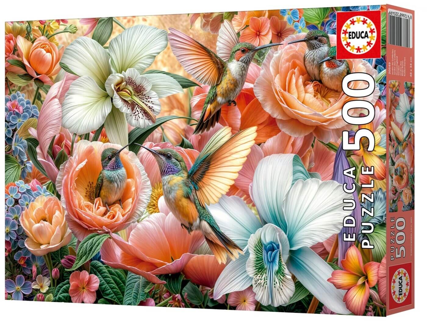 500 Jardin de Colibries ( Educa 20549 ) imagen b