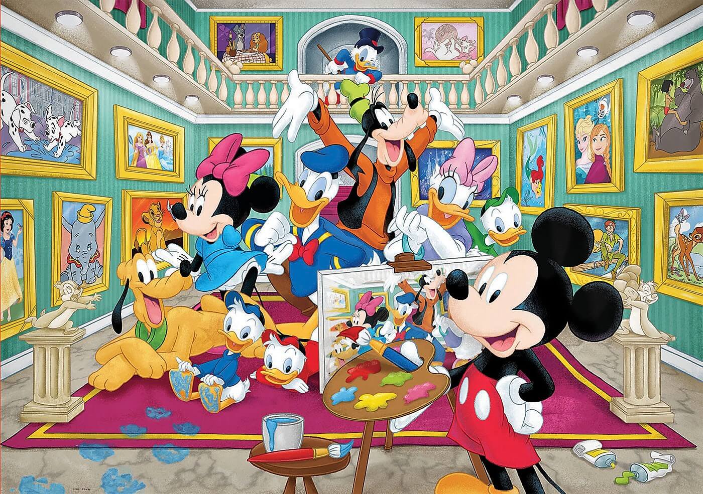 1000 Galería de Arte de Mickey ( Educa 17695 ) imagen a