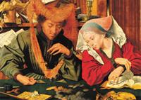 1500 El Cambista y su Mujer, Marinus Van Reymerswaele