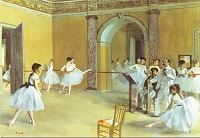 1000 El foyer de la danza en la Ópera, Edgar Degas