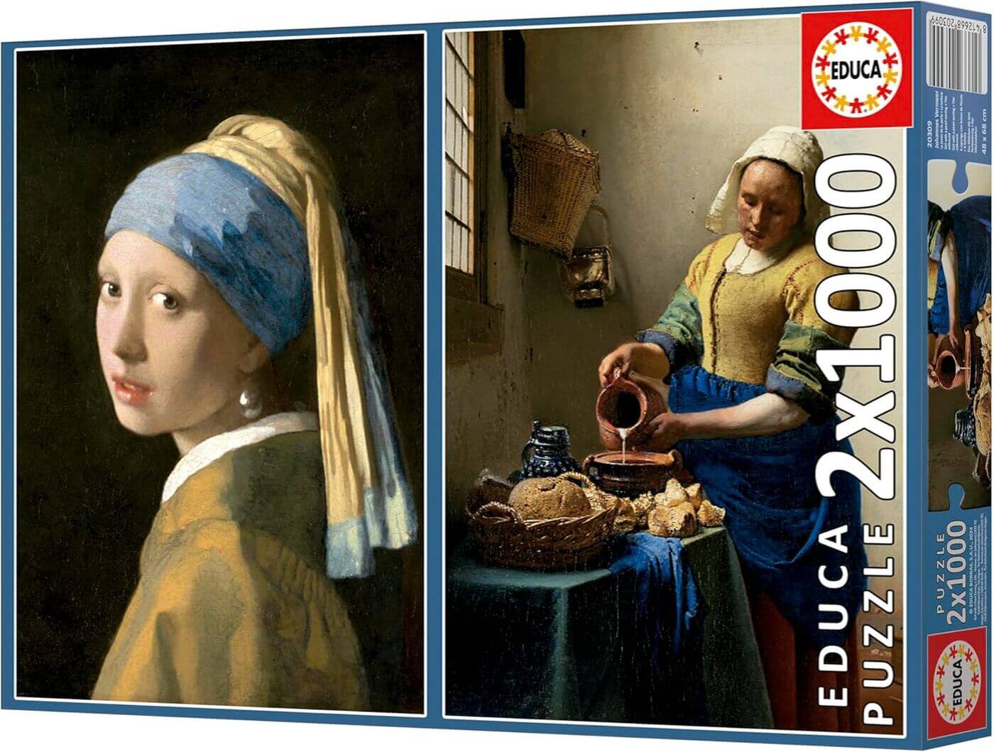 2x1000 Vermeer ( Educa 20309 ) imagen b