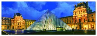 1000 Panorama El museo del Louvre