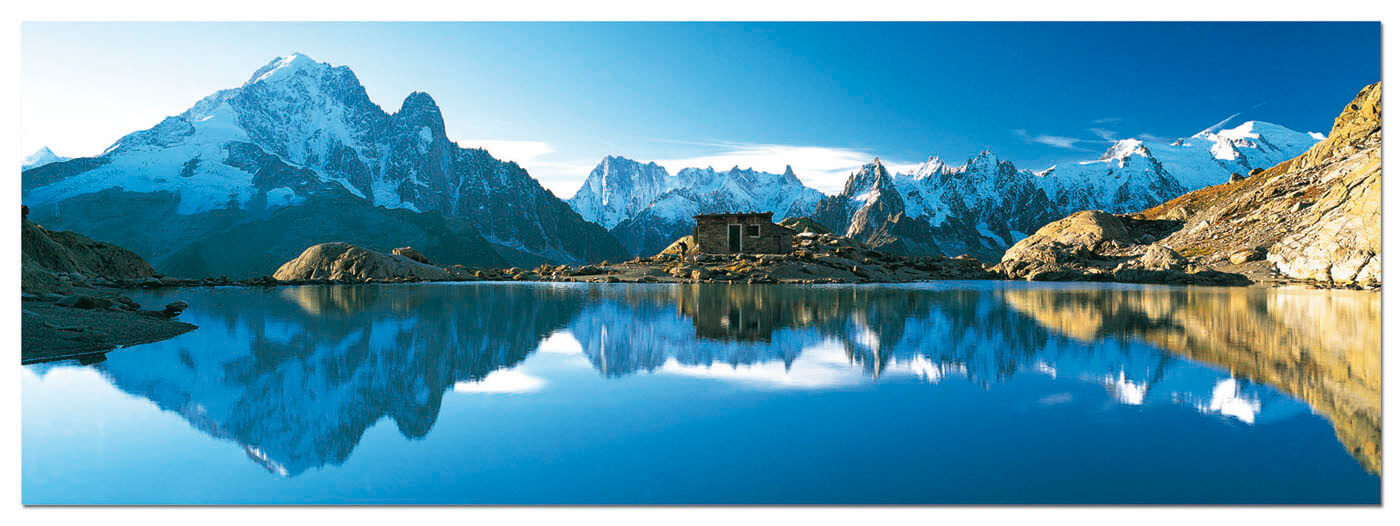 1000 Panorama Lac Blanc. Mont Blanc