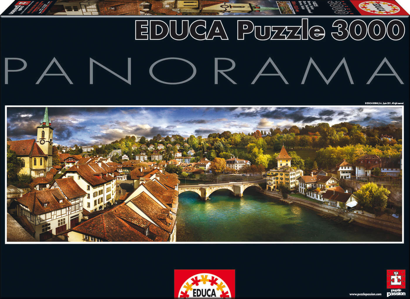 3000 Panorama Berna. Suiza ( Educa 14825 ) imagen b