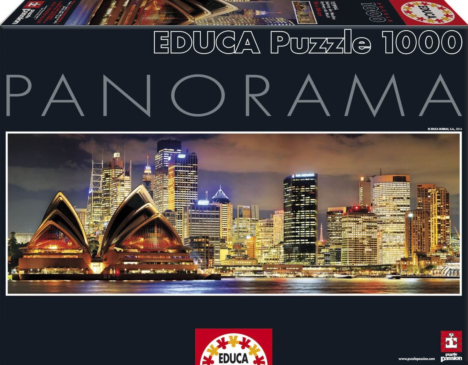 1000 Panorama Sidney de noche