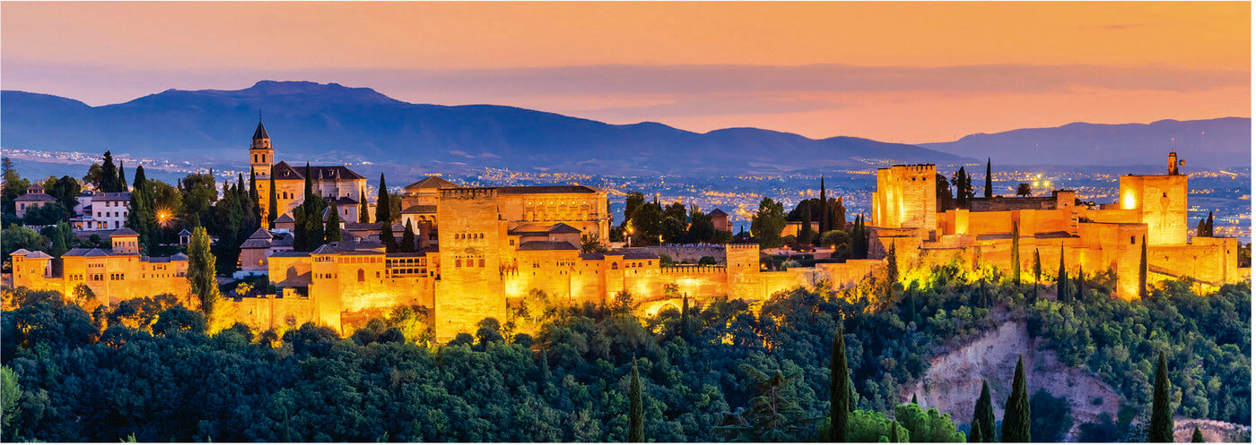 1000 Alhambra Granada Panorama ( Educa 19576 ) imagen a