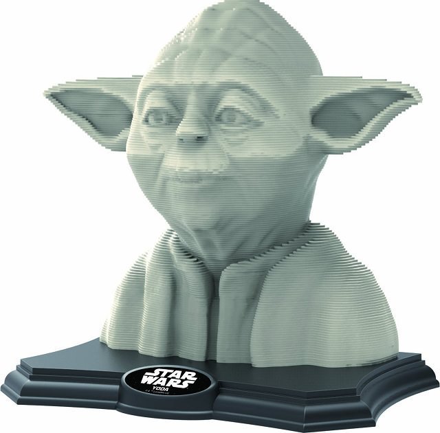 3D Sculture Puzzle Yoda ( Educa 16501 ) imagen a