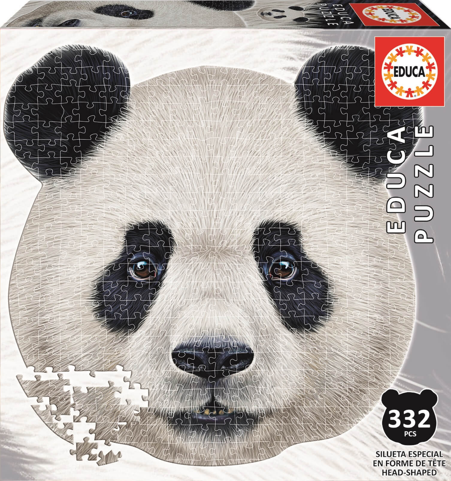 332 Animal Face Oso Panda ( Educa 18476 ) imagen b
