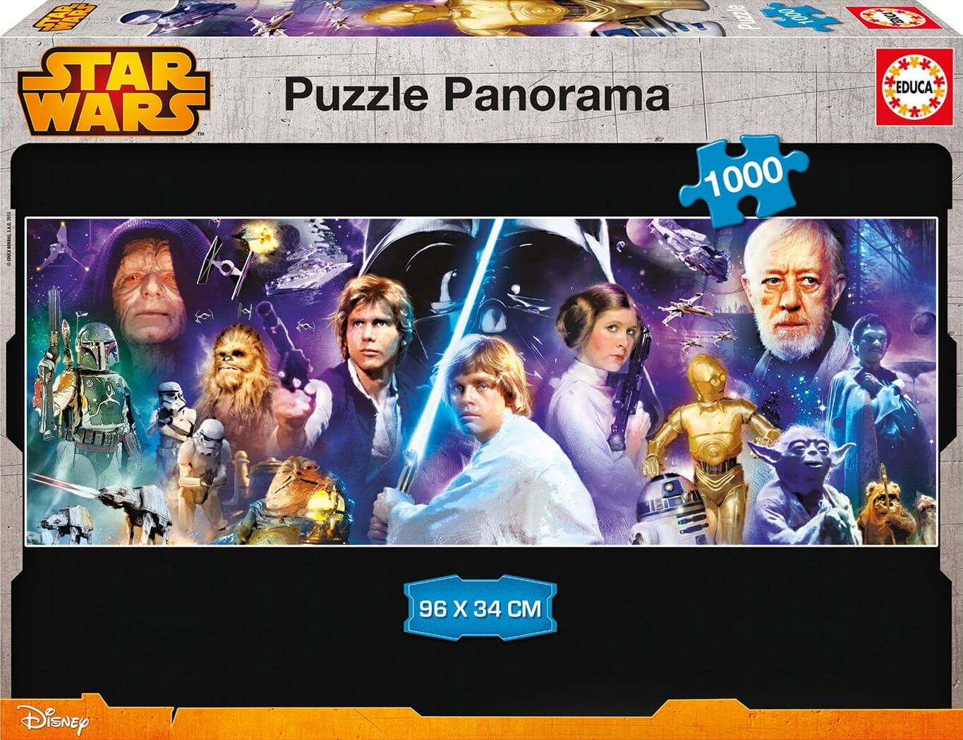 Puzzles Educa 1000 Panorama Star Wars (Educa 16299)