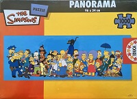 1000 Panorama Amigos de los Simpsons