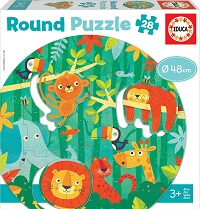 28 Round Puzzle La Selva