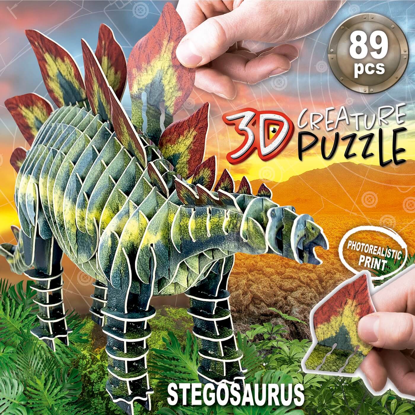 Stegosaurus 3D Creature Puzzle ( Educa 19184 ) imagen a