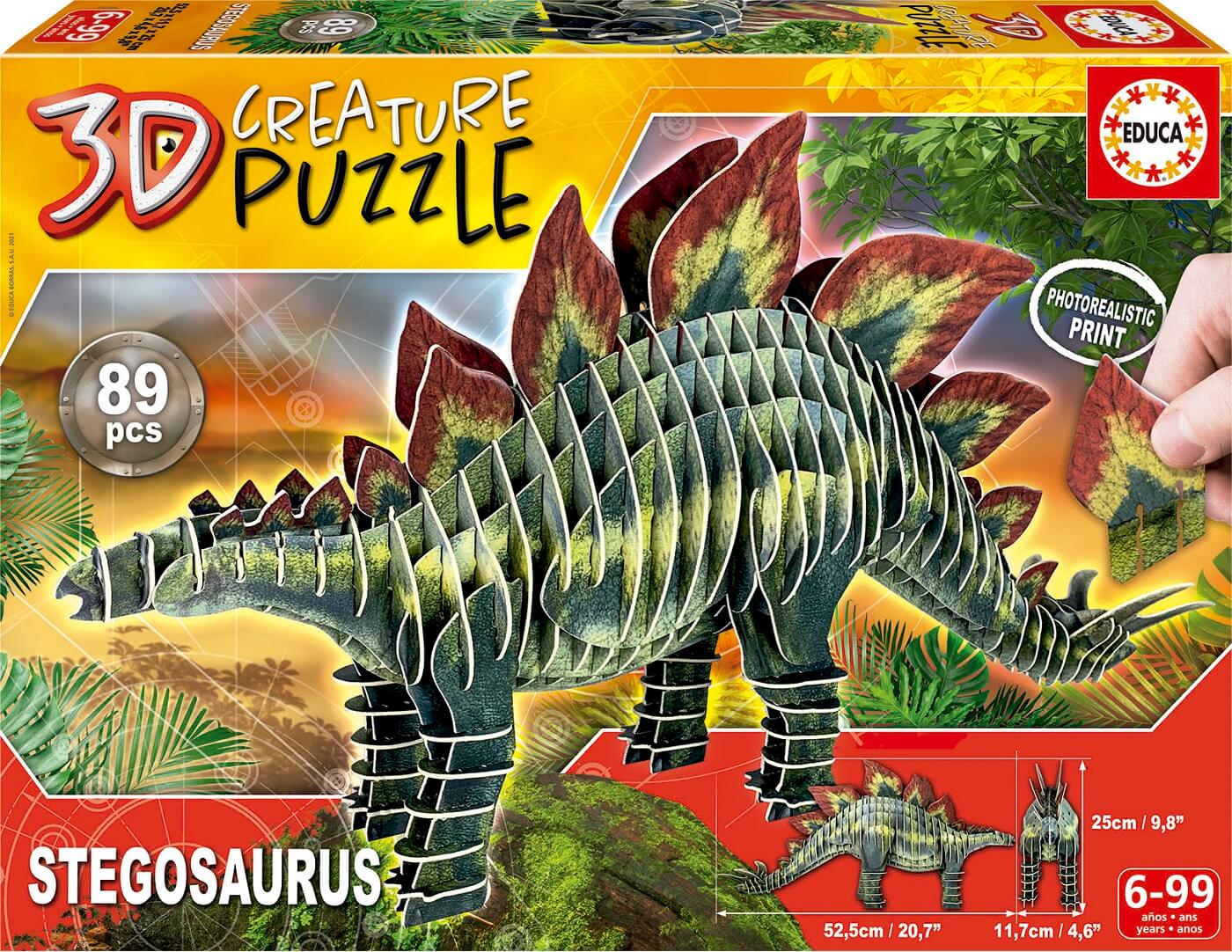 Stegosaurus 3D Creature Puzzle ( Educa 19184 ) imagen f